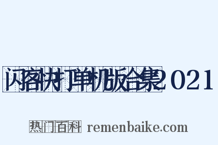 闪客快打单机版合集2021是什么意思的图片